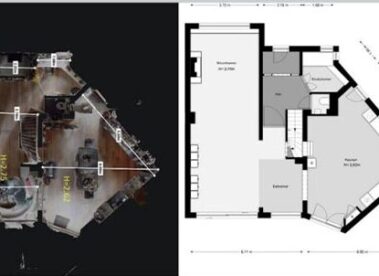 Matterport Floor plans showcasing the layout and design of your property, meticulously crafted by Dream Chaser Nepal's expert team