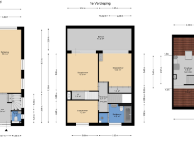 Plattegrond van een Huis 2D