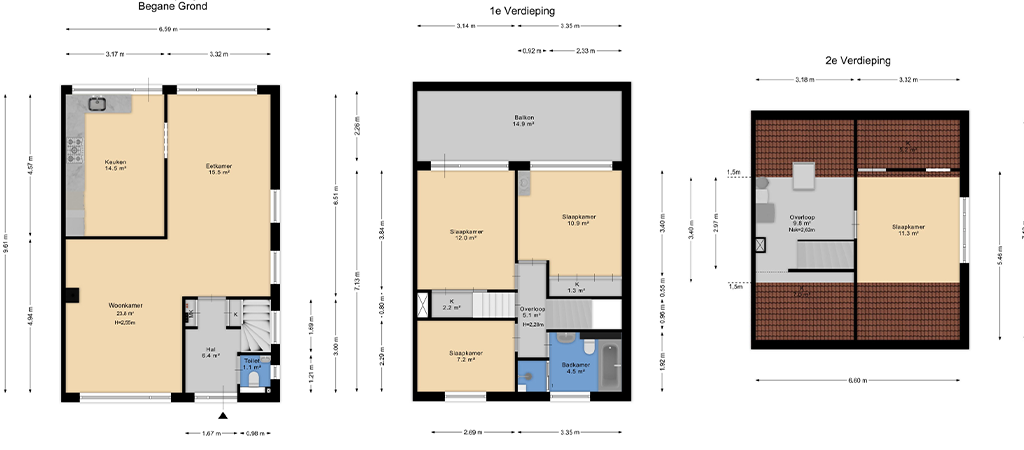 Plattegrond van een Huis 2D