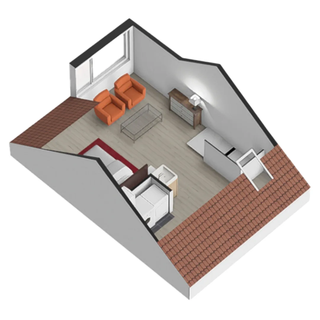 2D and 3D floor plans created for real estate funda, displaying precise layouts and property dimensions to aid investment decisions.