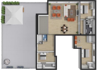 real estate floor plan