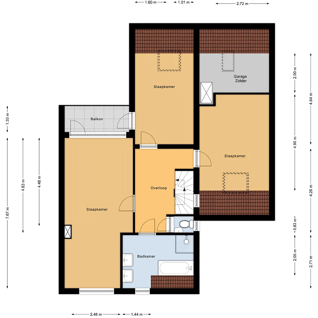 2D and 3D floor plans created for real estate funda, displaying precise layouts and property dimensions to aid investment decisions.