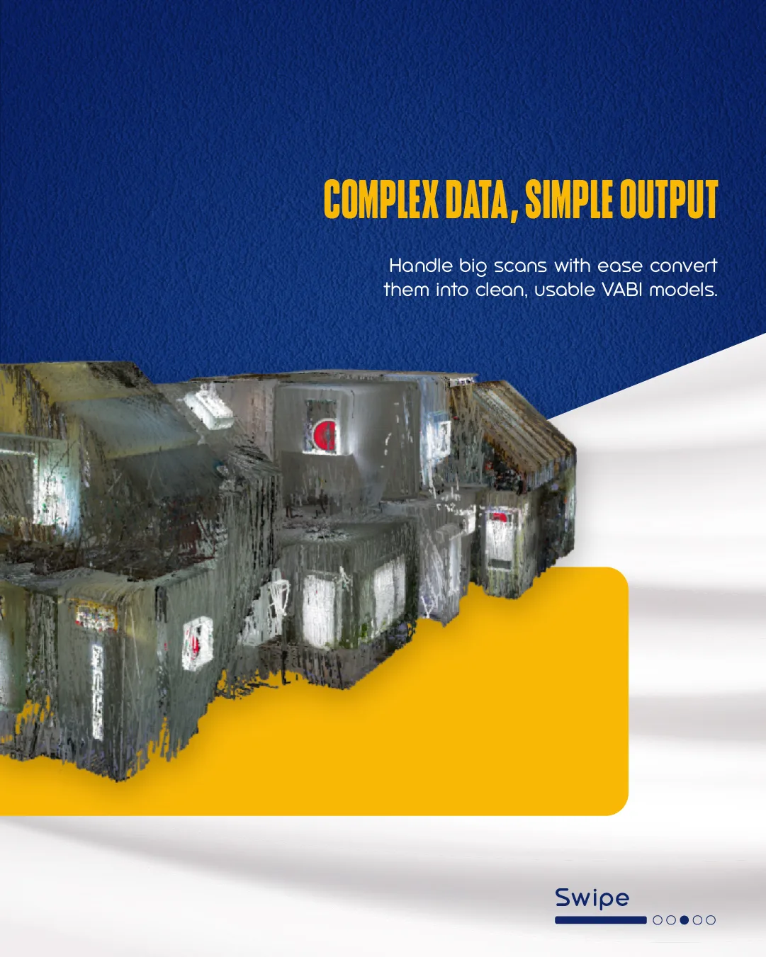 complex data, simple output